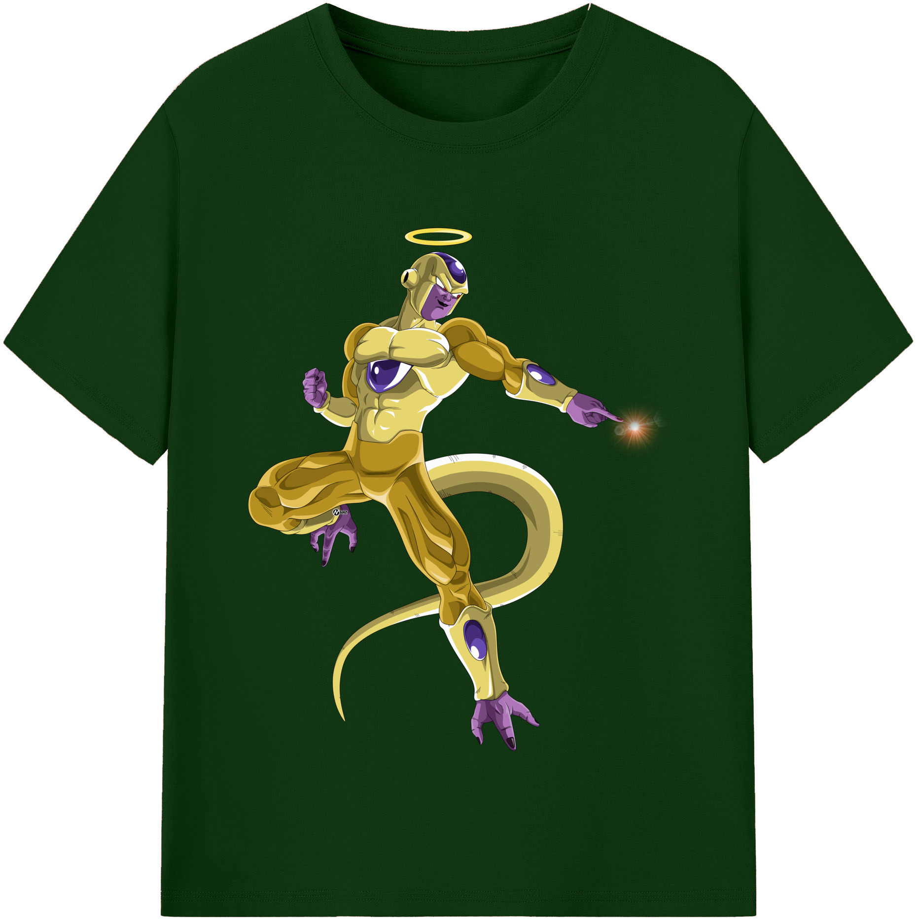 （画像用） ドラゴンボール フリーザ DRAGON BALL Frieza 綿100％半袖Tシャツ（フロントプリント）